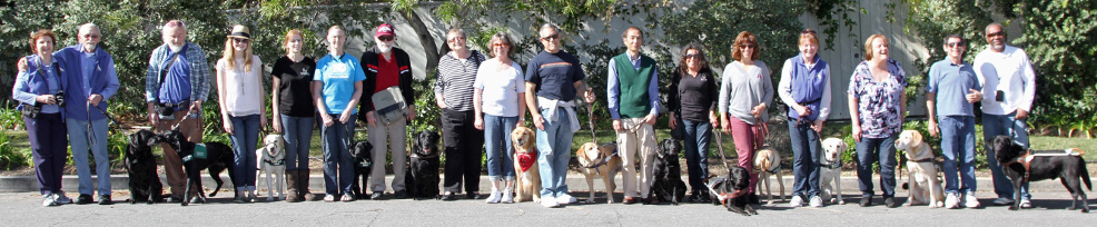 Photo of L A SouthWest meeting with L A PAWS in Manhattan Beach